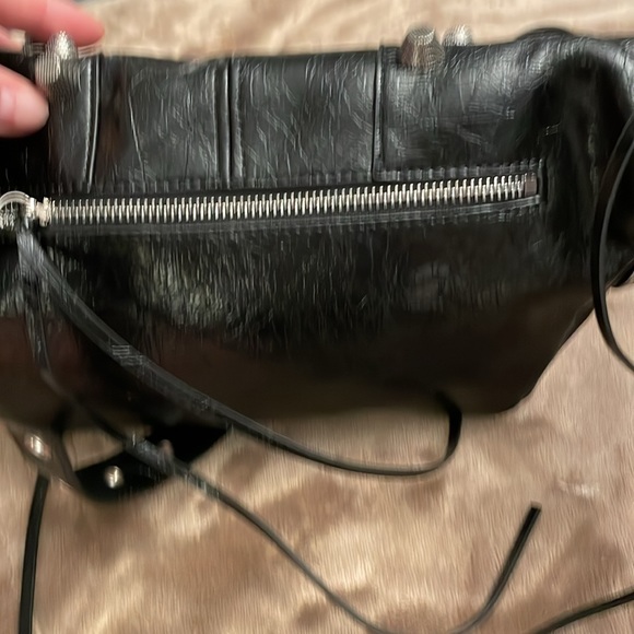 Balenciaga fanny pack waist bag bumbag women’s men’s cracked leather Italy - Picture 4 of 8